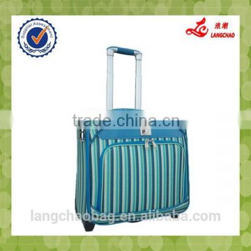 New Design High Quality Material Aluminum Real Push Trolley Light Weight Boarding Luggages