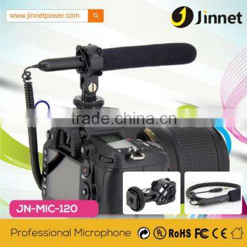 JN-MIC-120 Portable Stereo Wired Microphone for Canon EOS 60D 60Da 70D DSLR Cameras and Camcorders