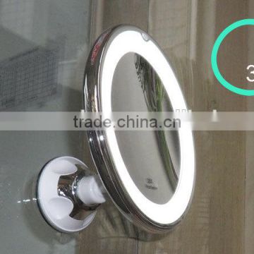 Magnifying lighted mirror suction cups, LED mirror battery operated for bathroom, lighted mirror bathroom                        
                                                Quality Choice