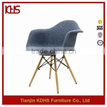 Beautiful 2016 Best Modern Various Bright Color Full Fabric Covered Leisure Chair