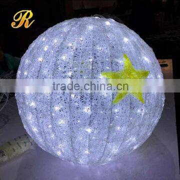 LED giant christmas cristal ball