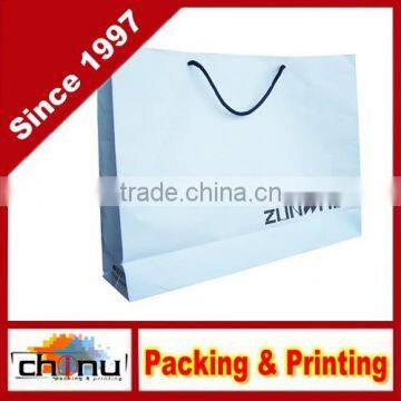 Art Paper White Paper, Paper Gift Shopping Promotion Bag (210032)