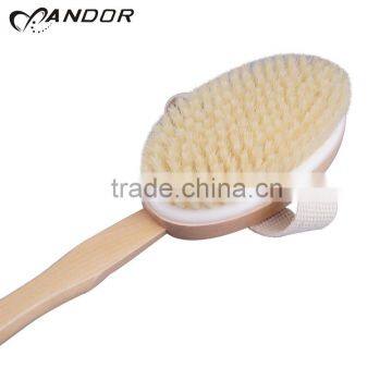 High quality disassemble wood handle body brush