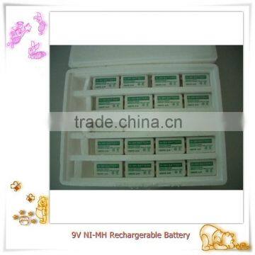 9v Battery 110mah Nimh 9v Rechargeable Battery for Electric Car Toys photo-2