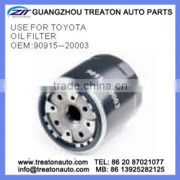 OIL FILTER 90915-20003 FOR TOYOTA