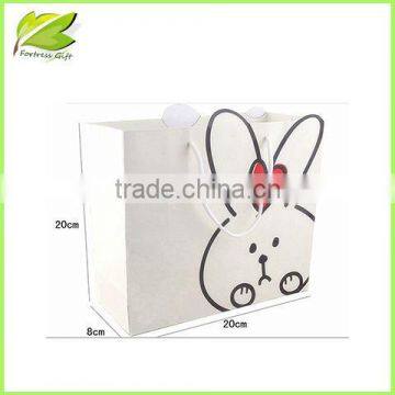 Newest design cute gift paper bag/original love valentine gift paper bag