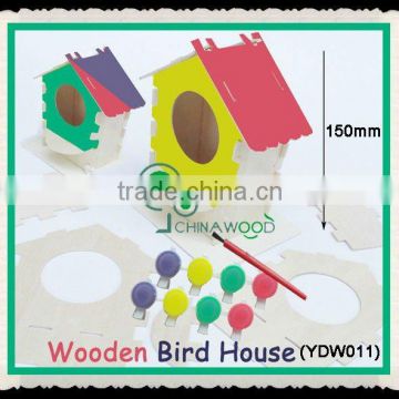 DIY crafts wooden Bird House