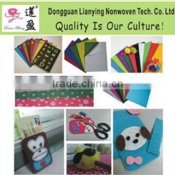 New Fashion Die Cut Color Polyester Felt