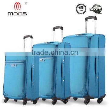 men style STOCK POLYESTER MATERIAL CHEAP LIGHT LUGGAGE SET