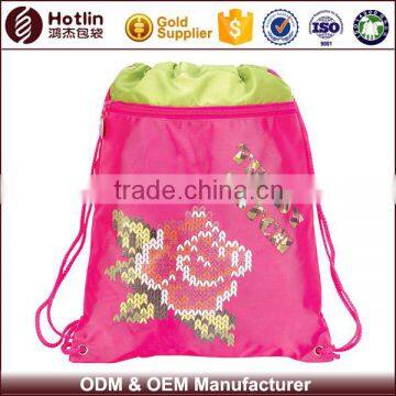 Embroidery Nylon Sport Wholesale Shoe Bag