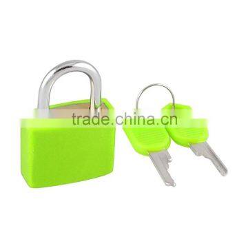 Professional Color Plastic Cover Brady Safety Brass Cylinder ABS Shell Rubber cover iron padlock