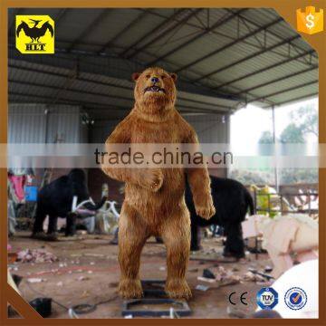 HLT life size animatronic animal simulation bear for amusement park