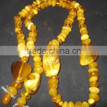 AMBER NECKLACE, ESCLUSIVE OLD VINTAGE, 100% NATURAL OLD AMBER