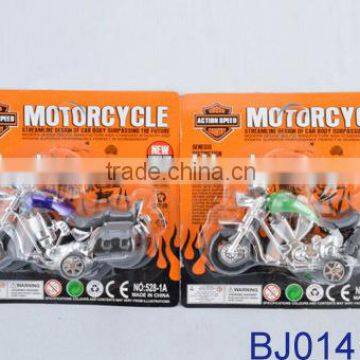 Very cheap kids plastic toy for sale funny small pull back motorcycle model