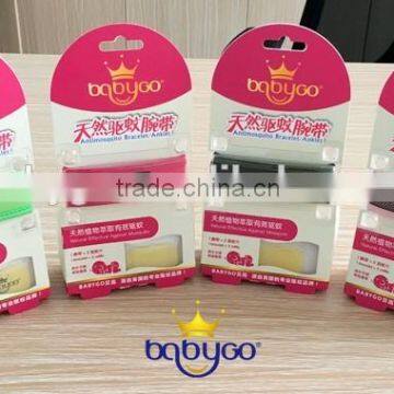 waterproof outdoor mosquito repellent bracelet with logo