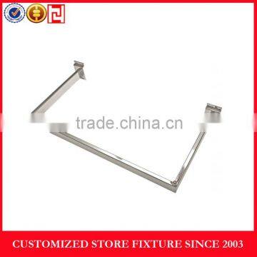 Chrome plated metal accessories hanging bracket display with balls