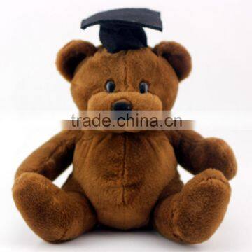 graduation teddy bear&plush toy/ graduation stuffed animals,custom graduation plush bear