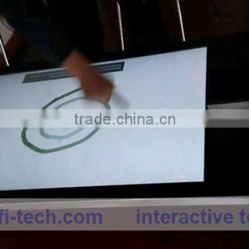 Interactive touch foil throuhgh glass,46 inch interactive touch foil