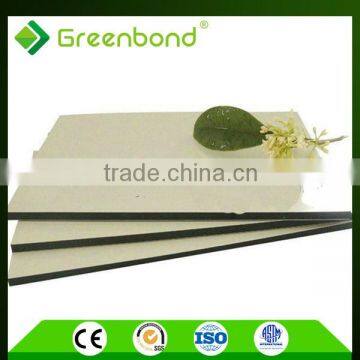 Greenbond high gloss finish pvdf acp exterior wall covering