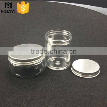 Dry Food/face Cream/pomade Seal PET Plastic Jar Transparent With Aluminium Lids Quality Choice photo-5