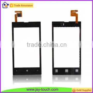 Wholesale repair parts cell phone screen touch glass for nokia lumia 520