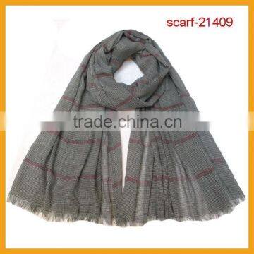 Fashion linen and cotton scarf