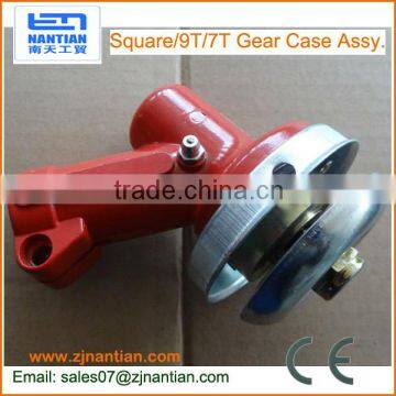Brush cutter spare parts, square / 9T / 7T gear case assy