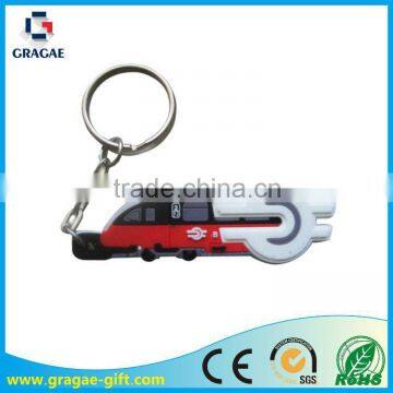 Motor Car Shaped PVC Keychain & Rubber Keychain