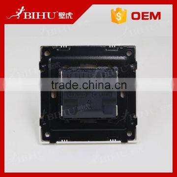 BIHU Brand Water Proof White PC 3 Gang Touch Button Wall Light Switch photo-3