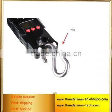 300kg/0.1kg Mini Electronic Digital Portable Weighing Luggage Crane Scale