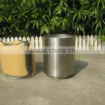 Quality stainless steel flower pots/stainless steel outdoor planter