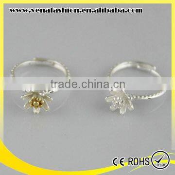 Flower Novelty Smart 925 New Design Rings Silver Jewelry photo-3