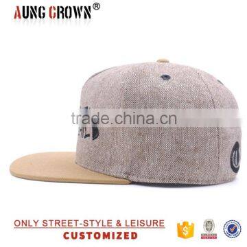 American Flat Brim Blank 5 Panels Caps photo-4