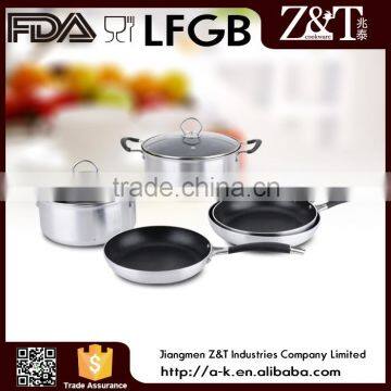 China wholesale aluminum non-stick cooking pots and pans