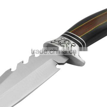 7 Inch Fixed Blade Hunting Knife With Pakka Wood Handle photo-4