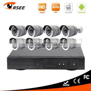 New hot product 8ch DVR kit with 960P AHD cameras surveillance system