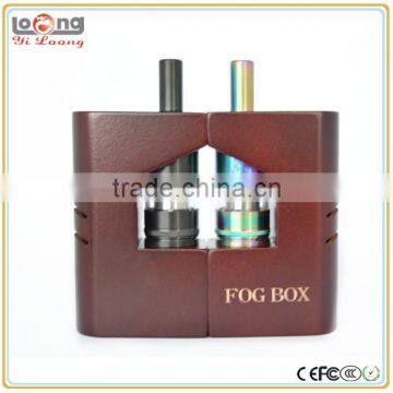 Yiloong 2015 box mods e cigarette wooden mod like 30w box mod cloupor mini