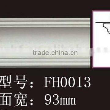FH0013 Fashion PU foam cornice mouldings home decoration materials