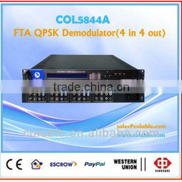 COL5844A DVB demodulator(4 in 1), DTV Equipment, digital headend