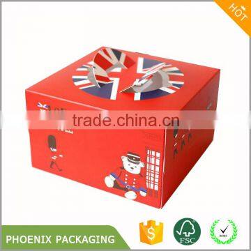 custom printing paper packaging box for cake