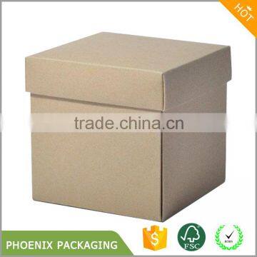 Environmental recyclable gift kraft paper box