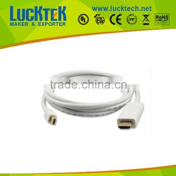 1000mm long length hdmi to mini dp cable