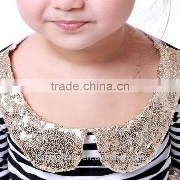 2016 Kaiya Summer Kids Girls Zebra Half Sleeve T-shirt and Pant Sets photo-4