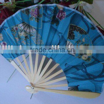 Customized bamboo gift fans