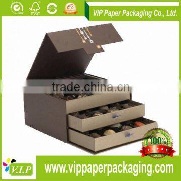 GIFT PACKAGING PAPER CHOCOLATE BOX WITH RIBBON, TRUFFLE BOX IN DONGGUAN