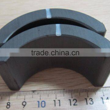 wholesale Arc ferrite magnet , curve ferrite magnet , ferrite motor magnet