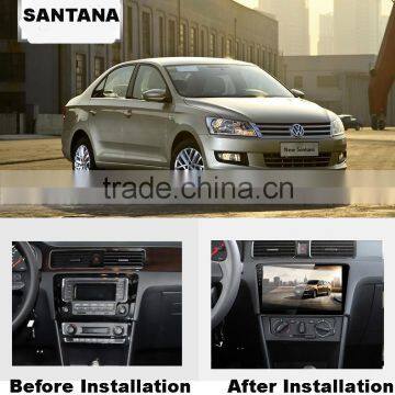 Android Car Dvd Radio Stereo With HD Touch Screen 1024x600 for NEW SANTANA A9 Chip Car Dvd WIFI 3G 16GB Flash 2013 2014 2015 photo-4