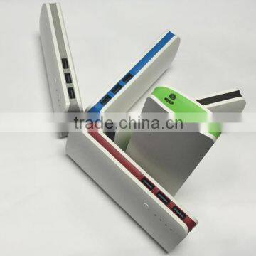 High Quality portable Metal Slim Power Bank 6000mah 8000mah 10000mah with customed logo