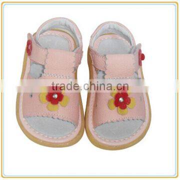 Hot selling infant baby non-slip shoes soft sole toddler sandals