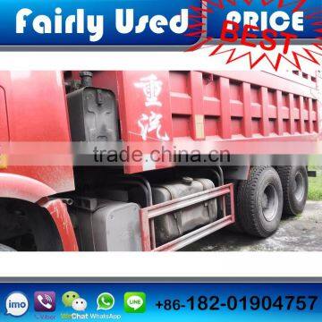 Low Hour Used HOWO DUMP TRUCK of SINOTRUCK TIPPER Almost New HOWO DUMP TRUCK FOR SALE photo-3